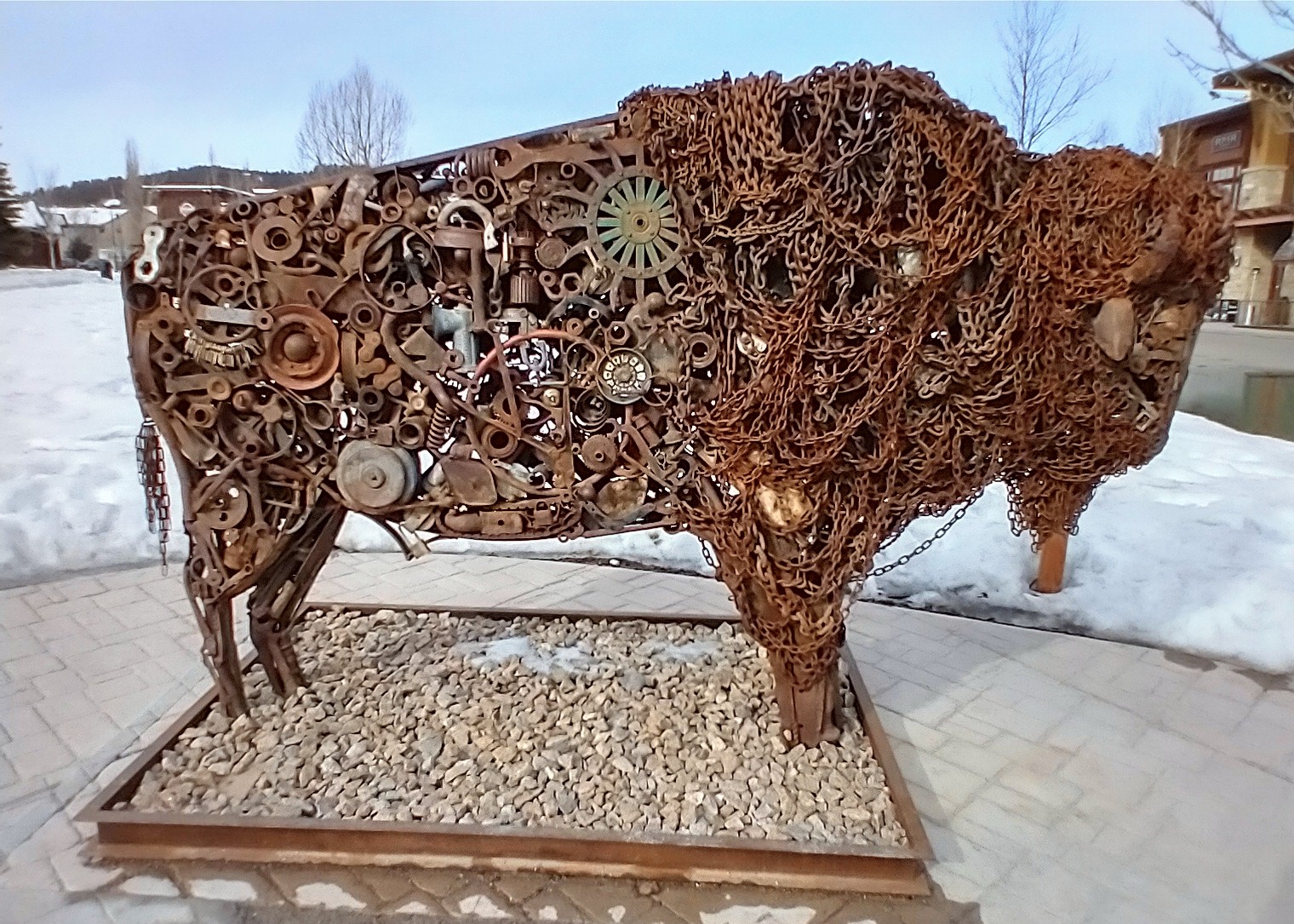 metal bison